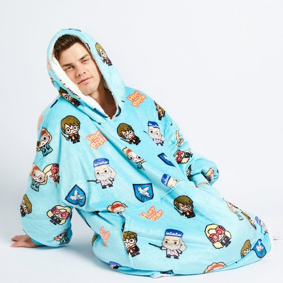 Unisex Wearable Blanket Oversized Hoodie - Picture 3 of 4